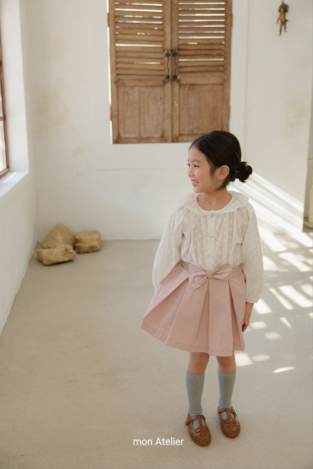 Mon Atelier - Korean Children Fashion - #childrensboutique - Ribbon Skirt - 8