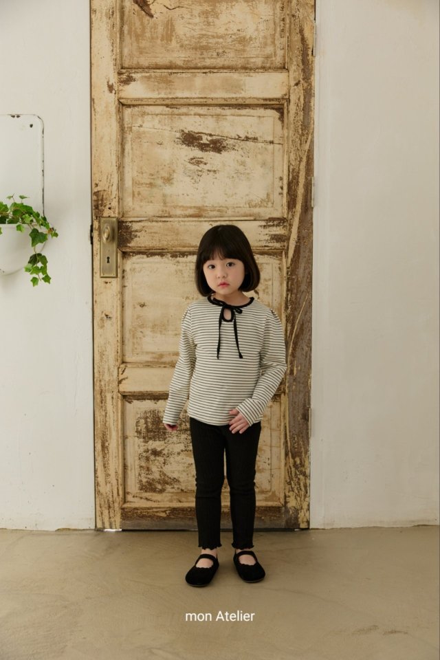 Mon Atelier - Korean Children Fashion - #childrensboutique - Jacquard Leggings - 7
