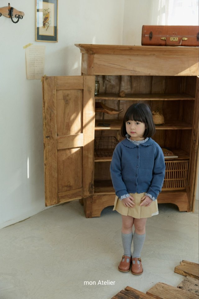Mon Atelier - Korean Children Fashion - #childrensboutique - Loro Knit Cardigan - 3