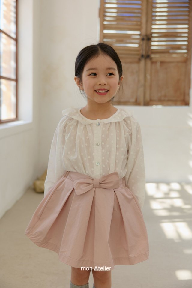 Mon Atelier - Korean Children Fashion - #discoveringself - Ribbon Skirt - 10