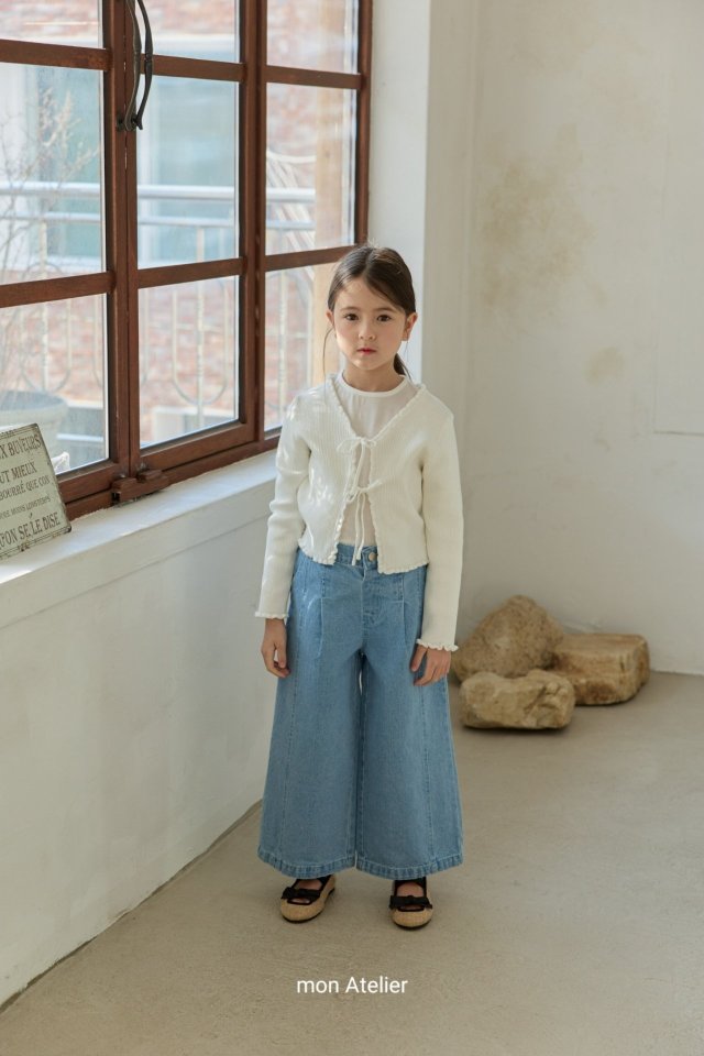 Bien Denim Pants by Mon Atelier for Child - view 5