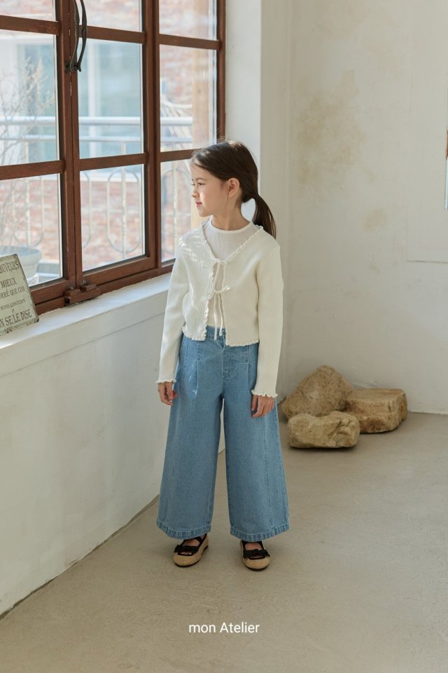 Bien Denim Pants by Mon Atelier for Child - view 6