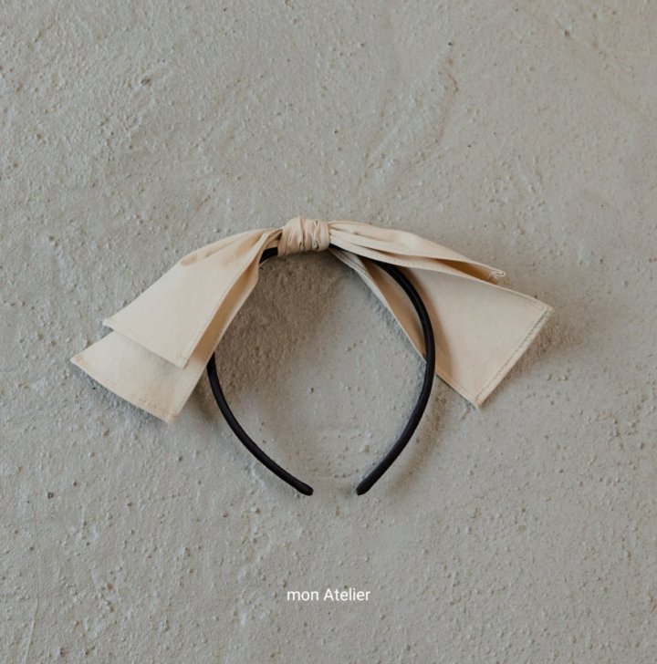 Mon Atelier - Korean Children Fashion - #fashionkids - Double Ribbon Headband - 3