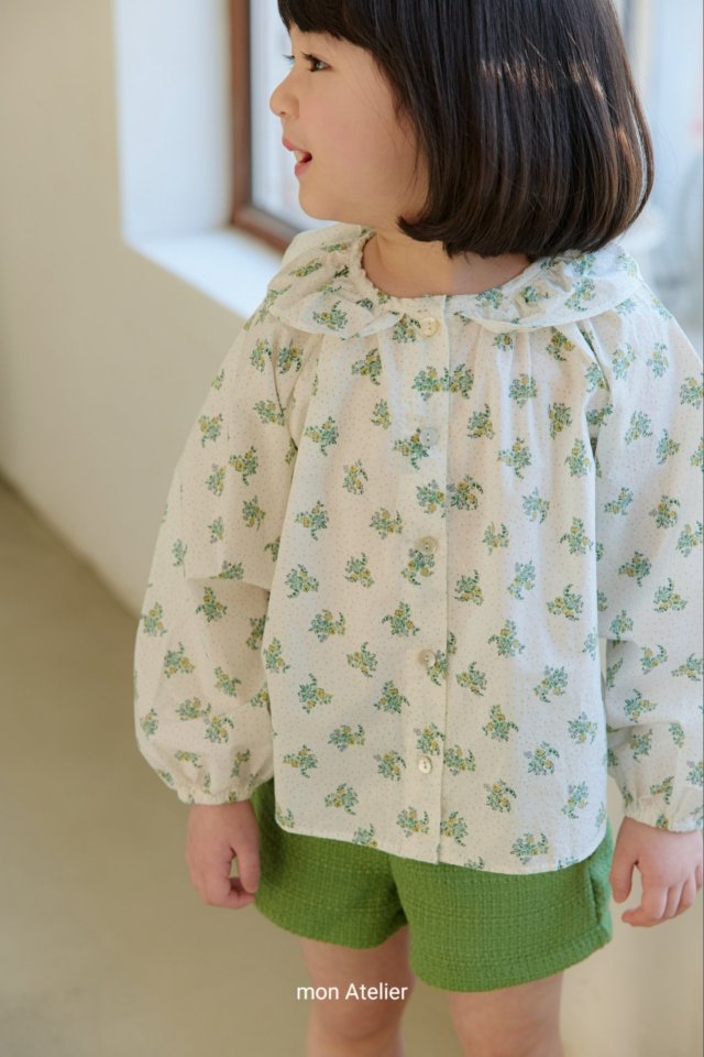 Mon Atelier - Korean Children Fashion - #fashionkids - Blossom Blouse - 10