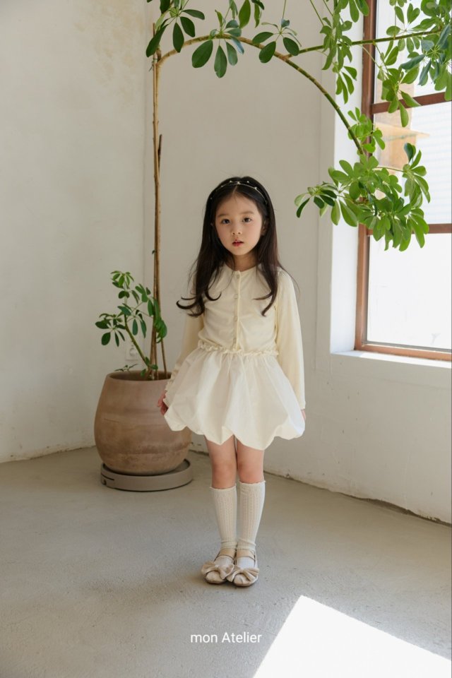 Mon Atelier - Korean Children Fashion - #fashionkids - Balloon Dress - 3