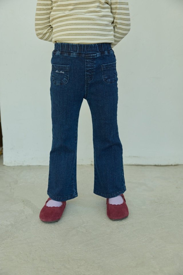 Initial Bootcut Pants by Mon Atelier for Child - view 6
