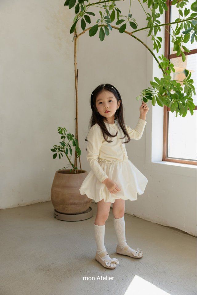 Mon Atelier - Korean Children Fashion - #fashionkids - Balloon Dress - 4