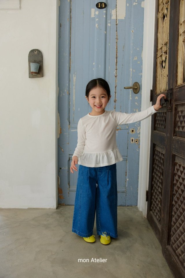 Bien Denim Pants by Mon Atelier for Child - view 8