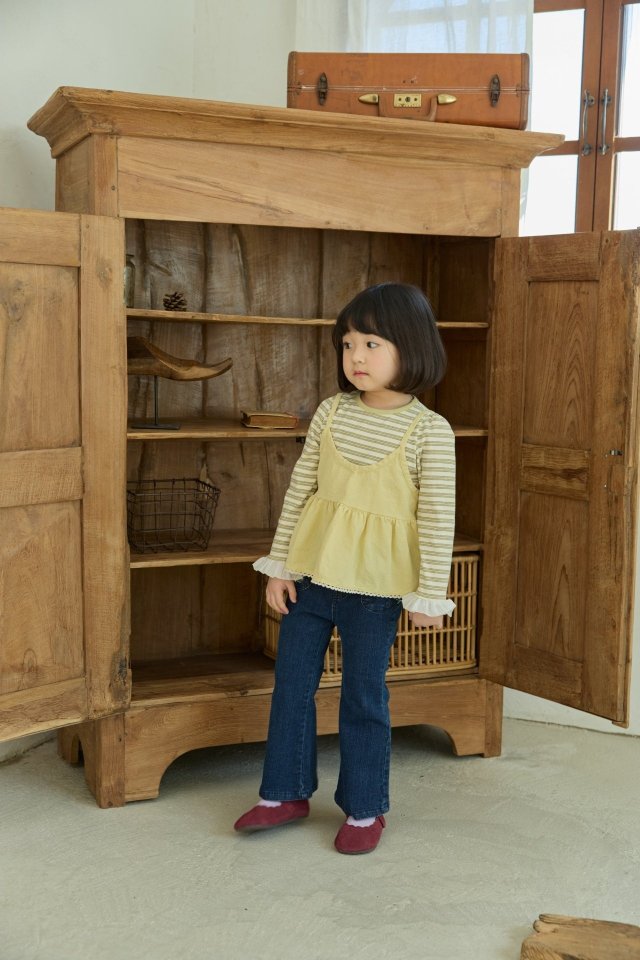 Initial Bootcut Pants by Mon Atelier for Child - view 7