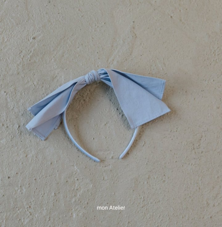 Mon Atelier - Korean Children Fashion - #kidsstore - Double Ribbon Headband - 5