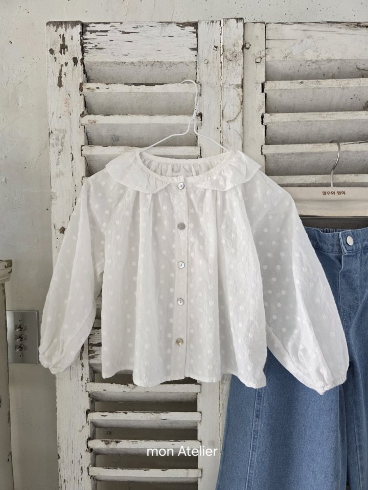 Mon Atelier - Korean Children Fashion - #kidsstore - Blossom Blouse - 12