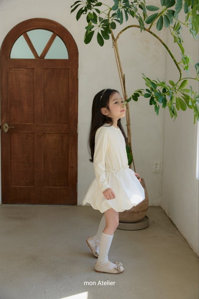 Mon Atelier - Korean Children Fashion - #kidsstore - Balloon Dress - 5