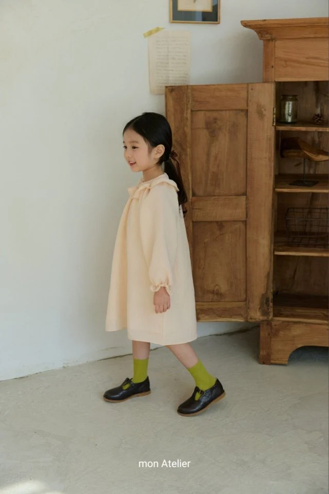 Mon Atelier - Korean Children Fashion - #kidsshorts - Spring Dress - 4