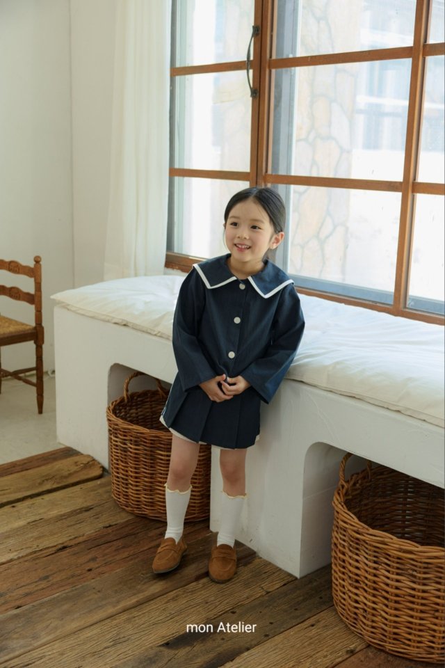 Mon Atelier - Korean Children Fashion - #kidsstore - Sailor Jacket - 3