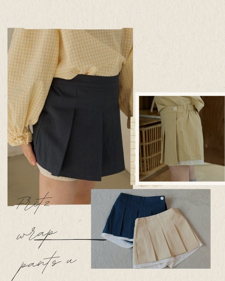 Fritz Wrap Pants by Mon Atelier for Child - view 2