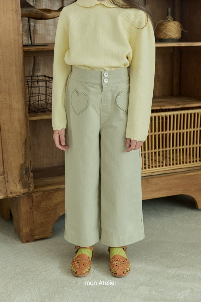 Heart Pants by Mon Atelier for Child - view 10