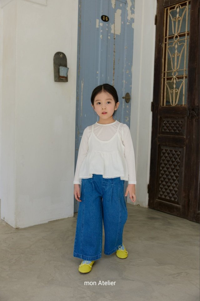 Bien Denim Pants by Mon Atelier for Child - view 9