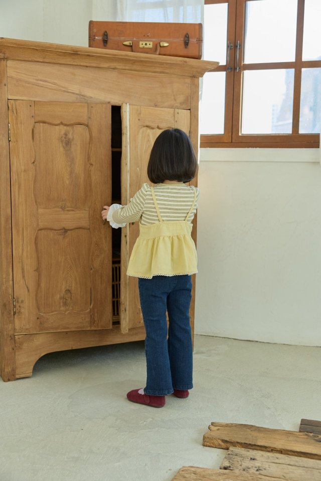 Initial Bootcut Pants by Mon Atelier for Child - view 8