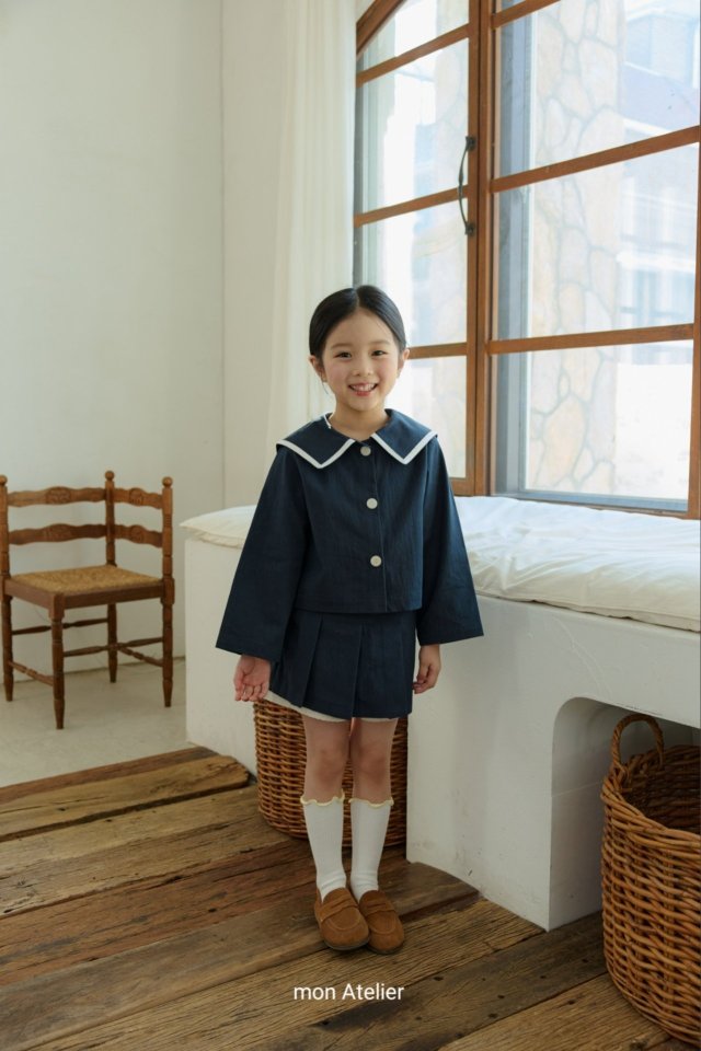 Mon Atelier - Korean Children Fashion - #kidsstore - Sailor Jacket - 4