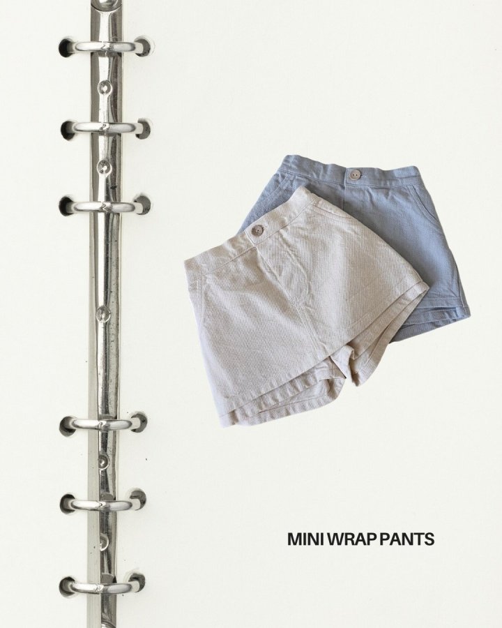 Mini Wrap Pants by Mon Atelier for Child - view 2