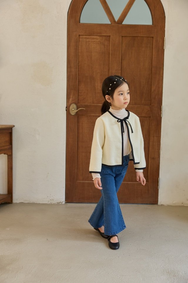 Initial Bootcut Pants by Mon Atelier for Child - view 10