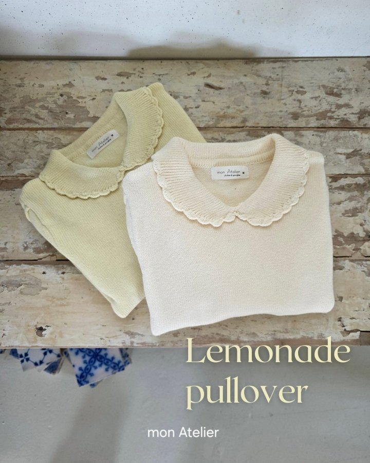 Mon Atelier - Korean Children Fashion - #littlefashionista - Lemonade Pullover - 2