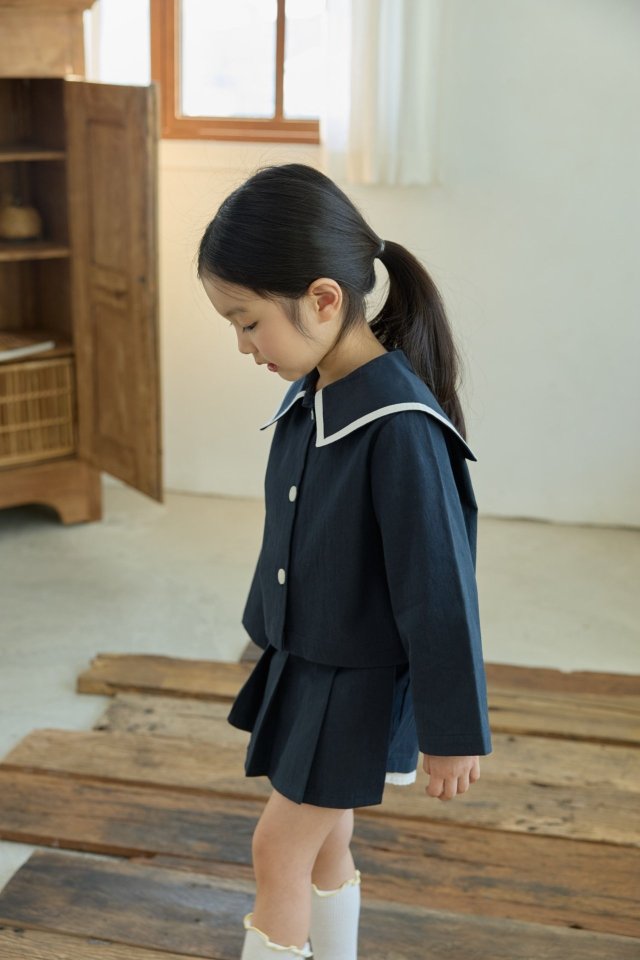 Mon Atelier - Korean Children Fashion - #littlefashionista - Sailor Jacket - 6