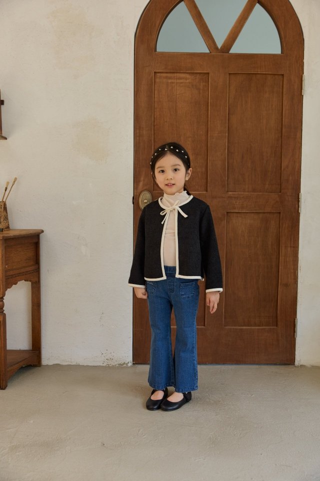 Initial Bootcut Pants by Mon Atelier for Child - view 11