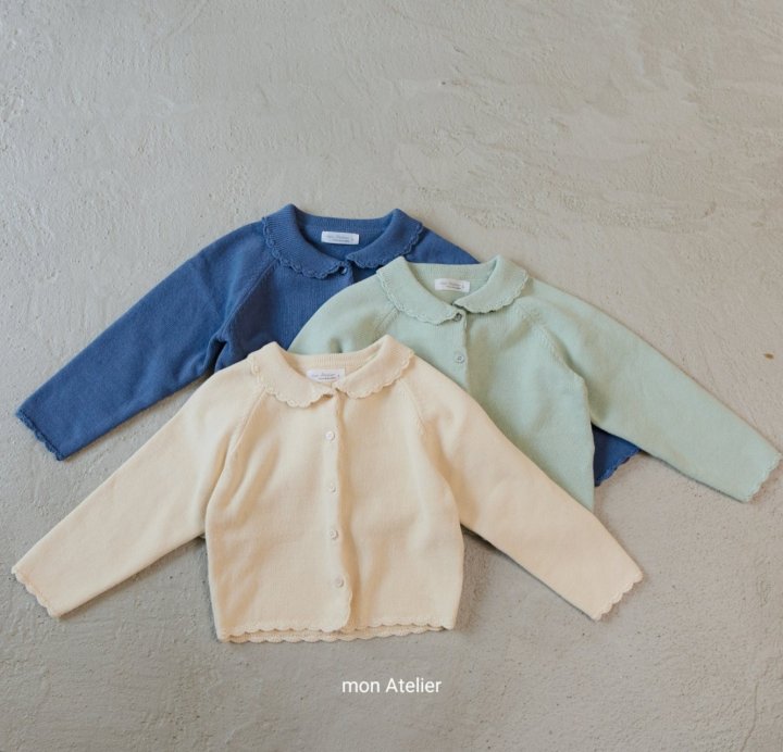 Mon Atelier - Korean Children Fashion - #magicofchildhood - Loro Knit Cardigan - 12