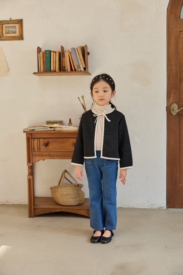 Initial Bootcut Pants by Mon Atelier for Child - view 12