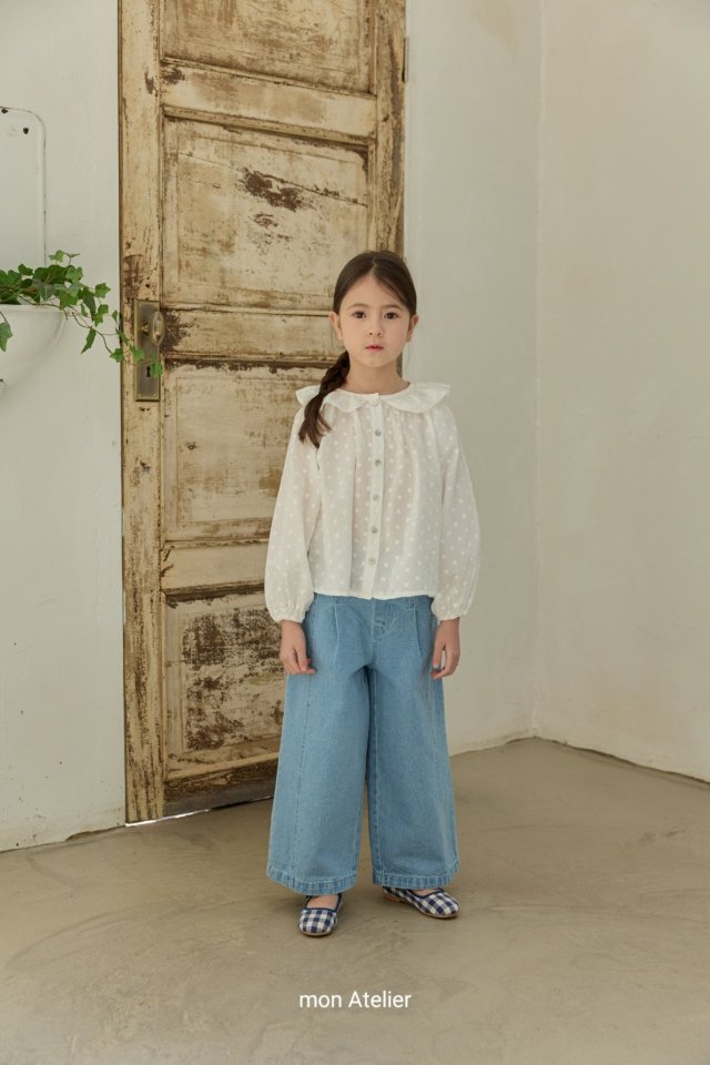 Mon Atelier - Korean Children Fashion - #minifashionista - Blossom Blouse - 3