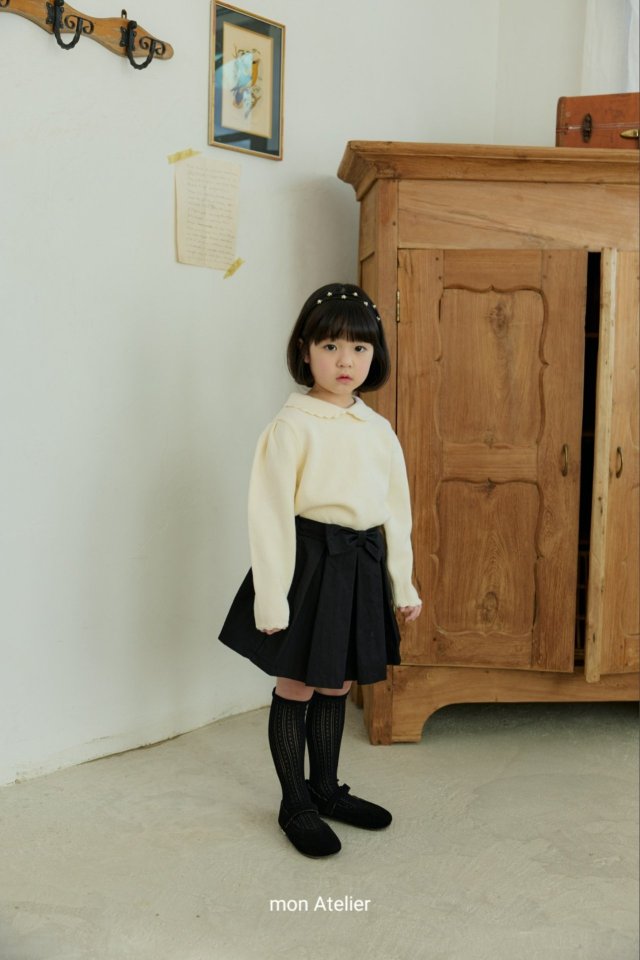 Mon Atelier - Korean Children Fashion - #prettylittlegirls - Ribbon Skirt - 3