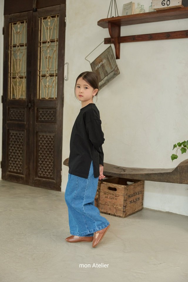 Mon Atelier - Korean Children Fashion - #prettylittlegirls - Solid Long Tee - 11