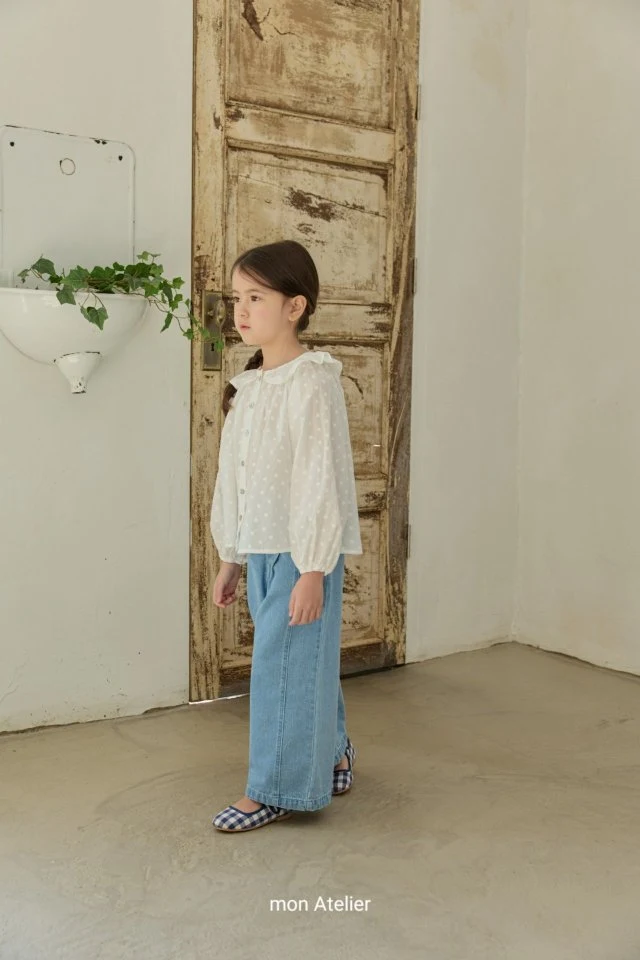 Mon Atelier - Korean Children Fashion - #minifashionista - Blossom Blouse - 4