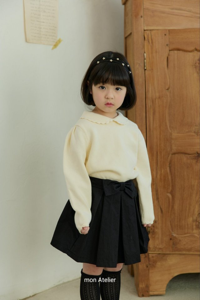Mon Atelier - Korean Children Fashion - #stylishchildhood - Ribbon Skirt - 6