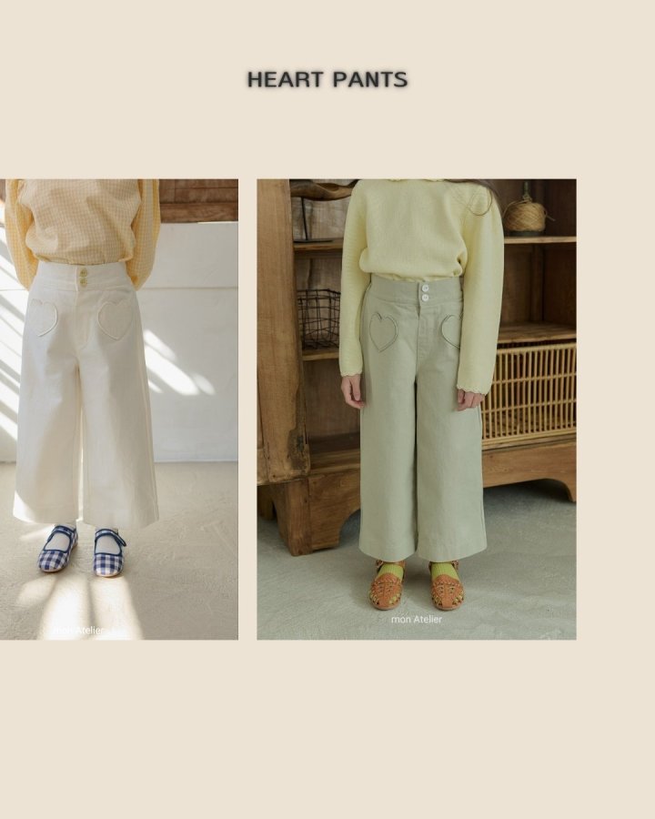 Heart Pants by Mon Atelier for Child - view 2