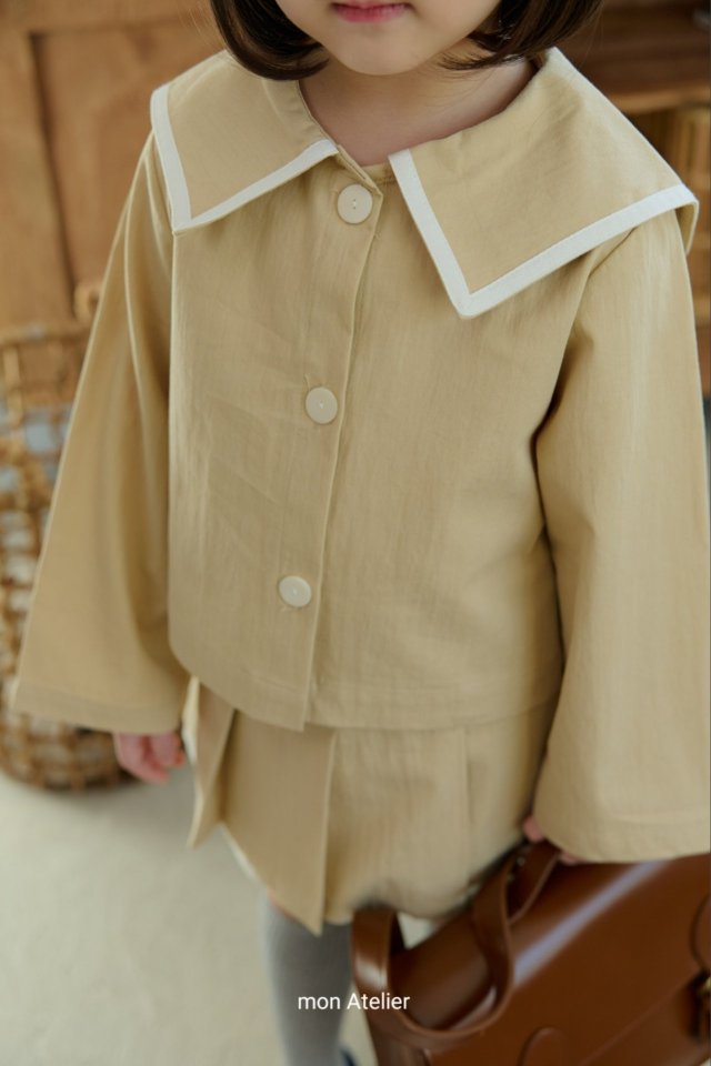 Mon Atelier - Korean Children Fashion - #stylishchildhood - Sailor Jacket - 12