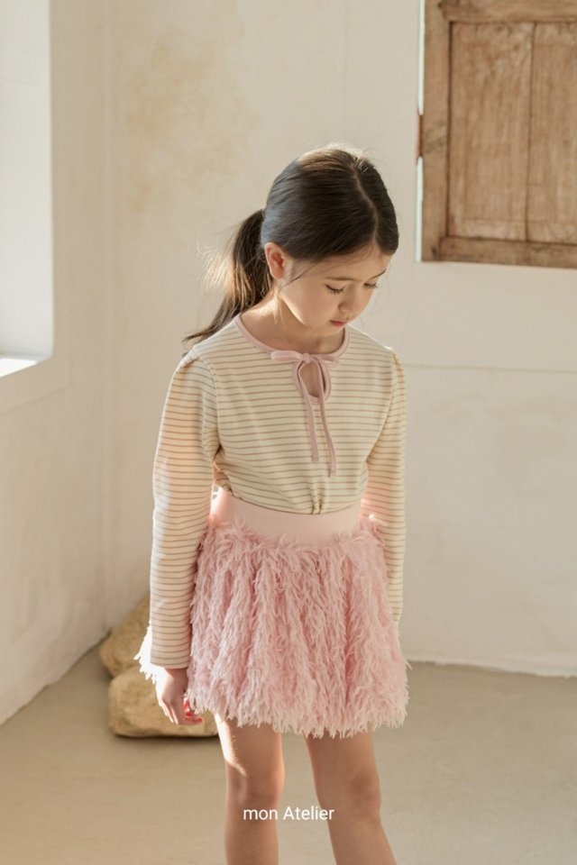 Mon Atelier - Korean Children Fashion - #todddlerfashion - Swan Skirt - 5