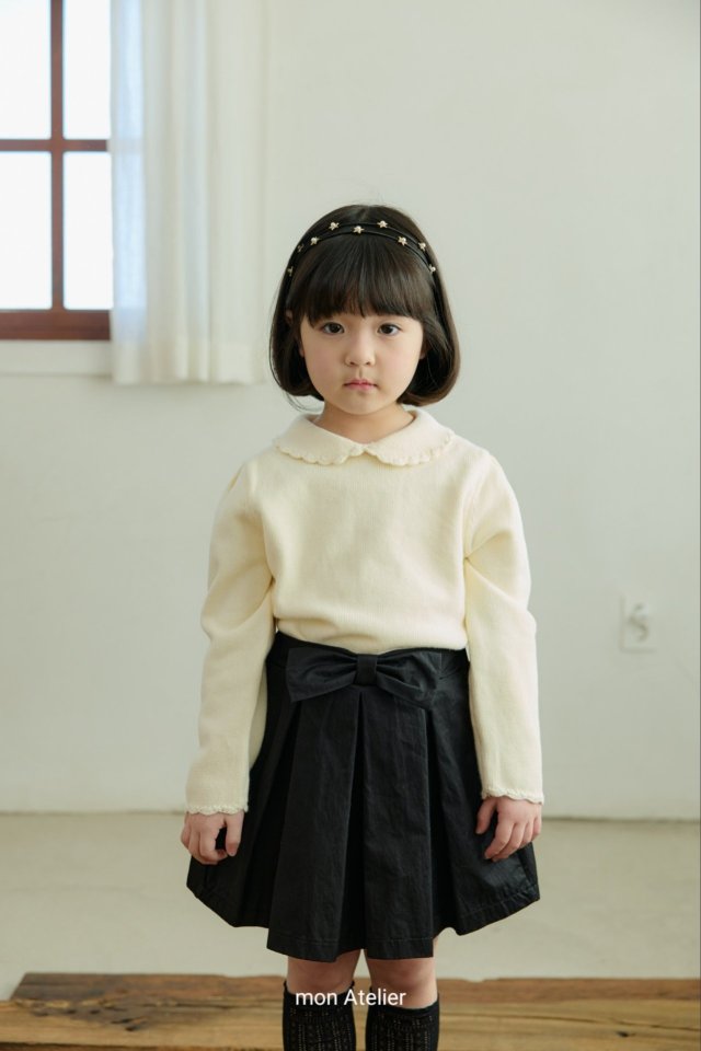 Mon Atelier - Korean Children Fashion - #prettylittlegirls - Ribbon Skirt - 4