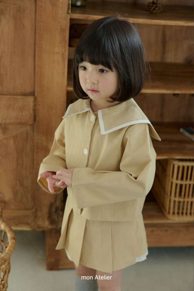 Mon Atelier - Korean Children Fashion - #todddlerfashion - Sailor Jacket - 10