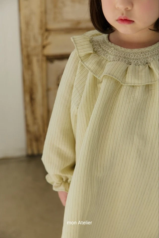 Mon Atelier - Korean Children Fashion - #toddlerclothing - Spring Dress - 12