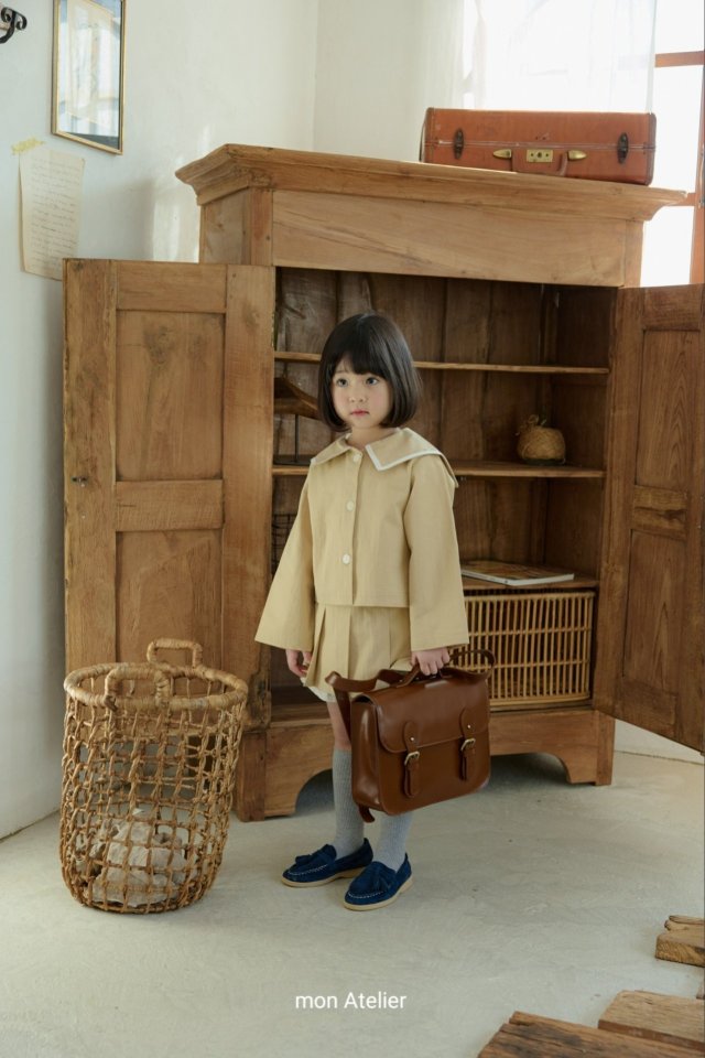 Mon Atelier - Korean Children Fashion - #toddlerclothing - Sailor Jacket - 11
