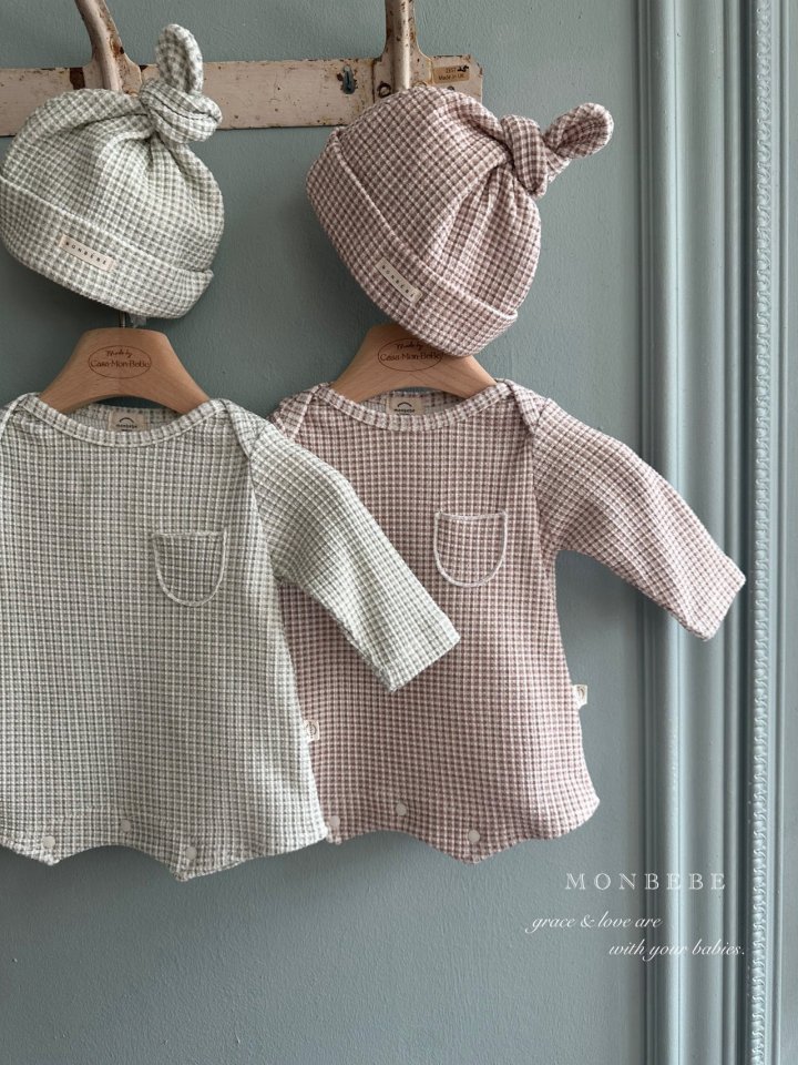 Monbebe - Korean Baby Fashion - #babyboutique - Maison Suit (With Bonnet) - 8