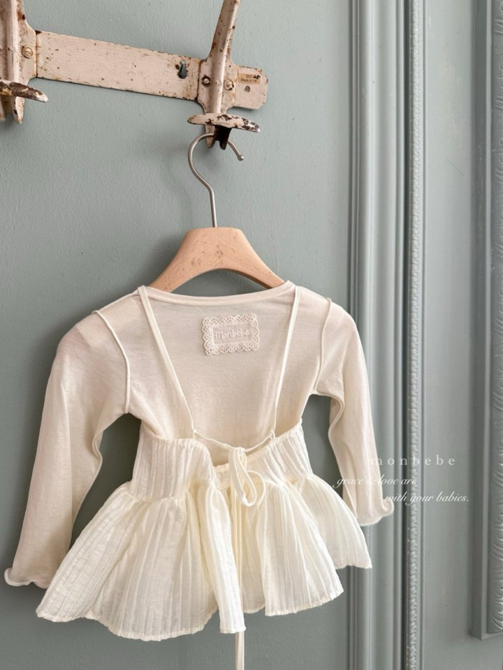Monbebe - Korean Baby Fashion - #babyfever - Lovey Bustier - 5