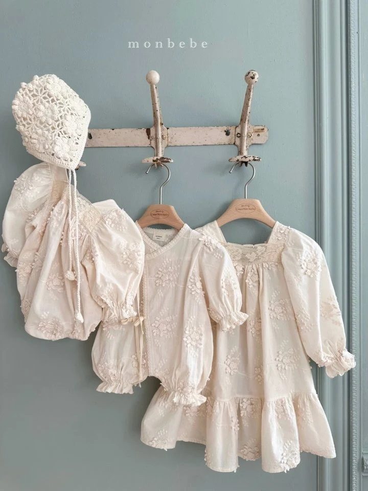 Monbebe - Korean Baby Fashion - #babyfever - Flora Vintage Suit - 9