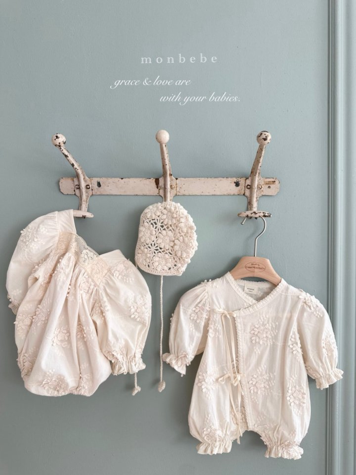 Monbebe - Korean Baby Fashion - #babylifestyle - Flora Suit - 9