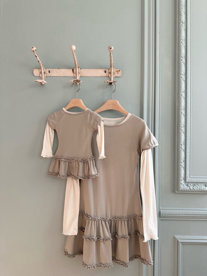 Monbebe - Korean Baby Fashion - #babyoninstagram - Soft Layered Tee - 10