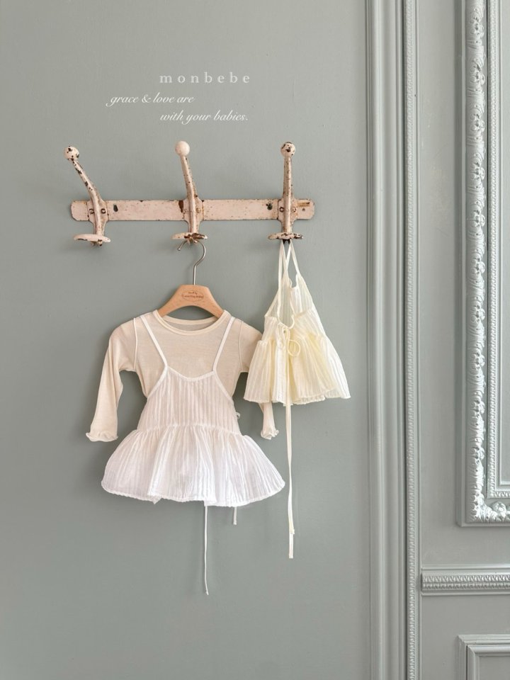 Monbebe - Korean Baby Fashion - #babyootd - Lovey Bustier - 9