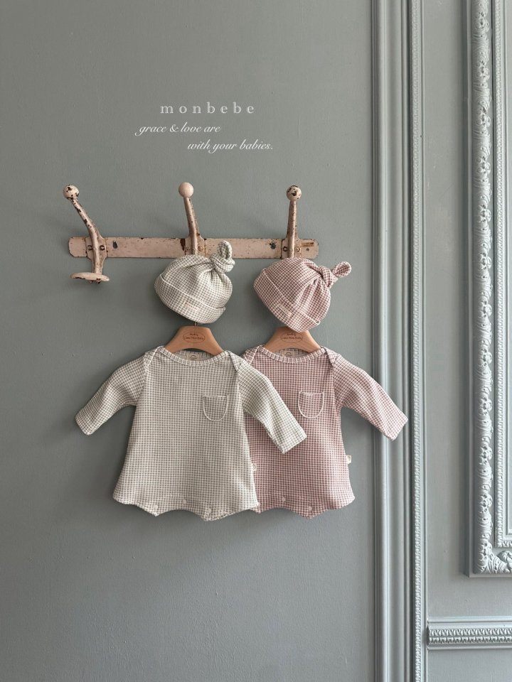 Monbebe - Korean Baby Fashion - #babyootd - Maison Suit (With Bonnet)