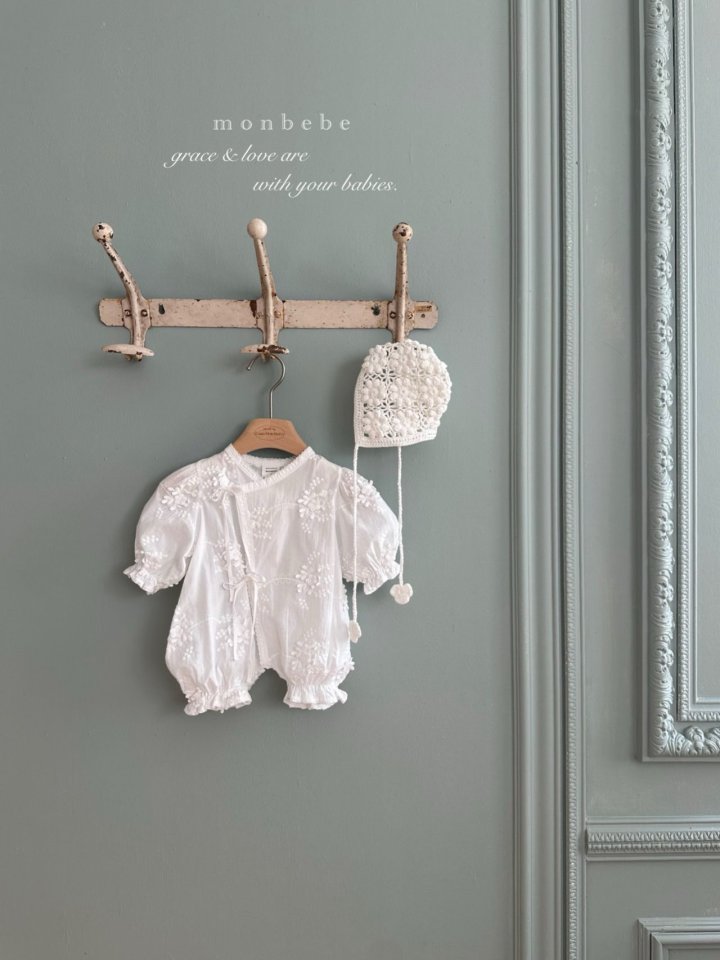 Monbebe - Korean Baby Fashion - #babyootd - Flora Suit - 11
